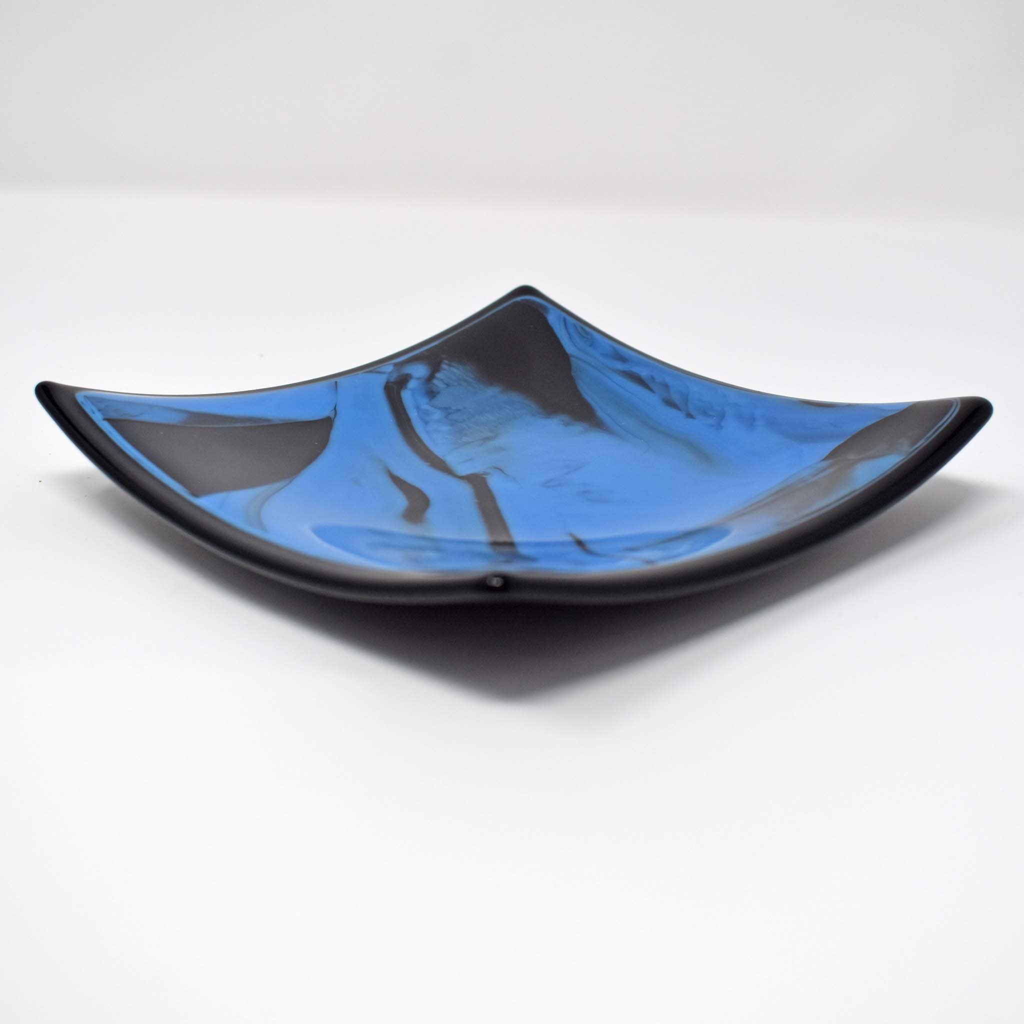 Blue and Black Catchall Dish