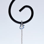 Zebra Jasper Mini Sun Catcher with Crystal Prism - Hanging Window, Garden or Car Decor