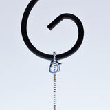 Zebra Jasper Mini Sun Catcher with Crystal Prism - Hanging Window, Garden or Car Decor