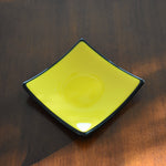 Sunflower Yellow Glass Catchall Dish