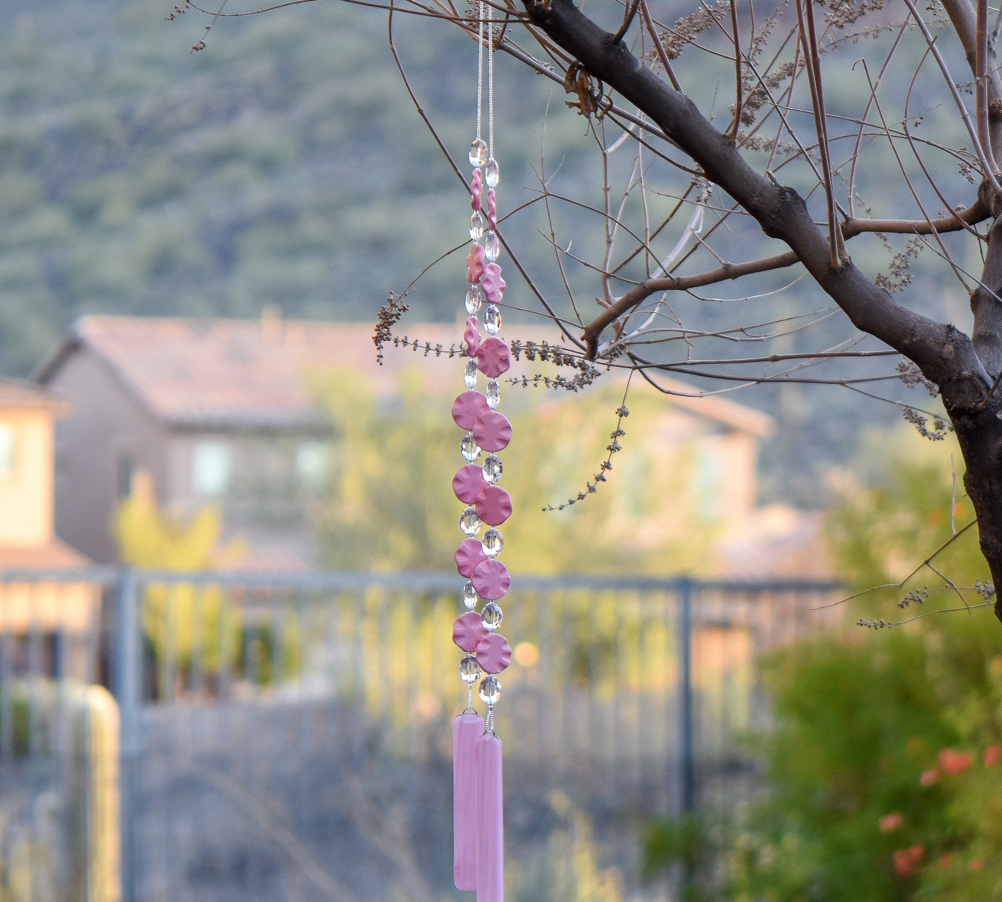 Pink Magnesite Chime