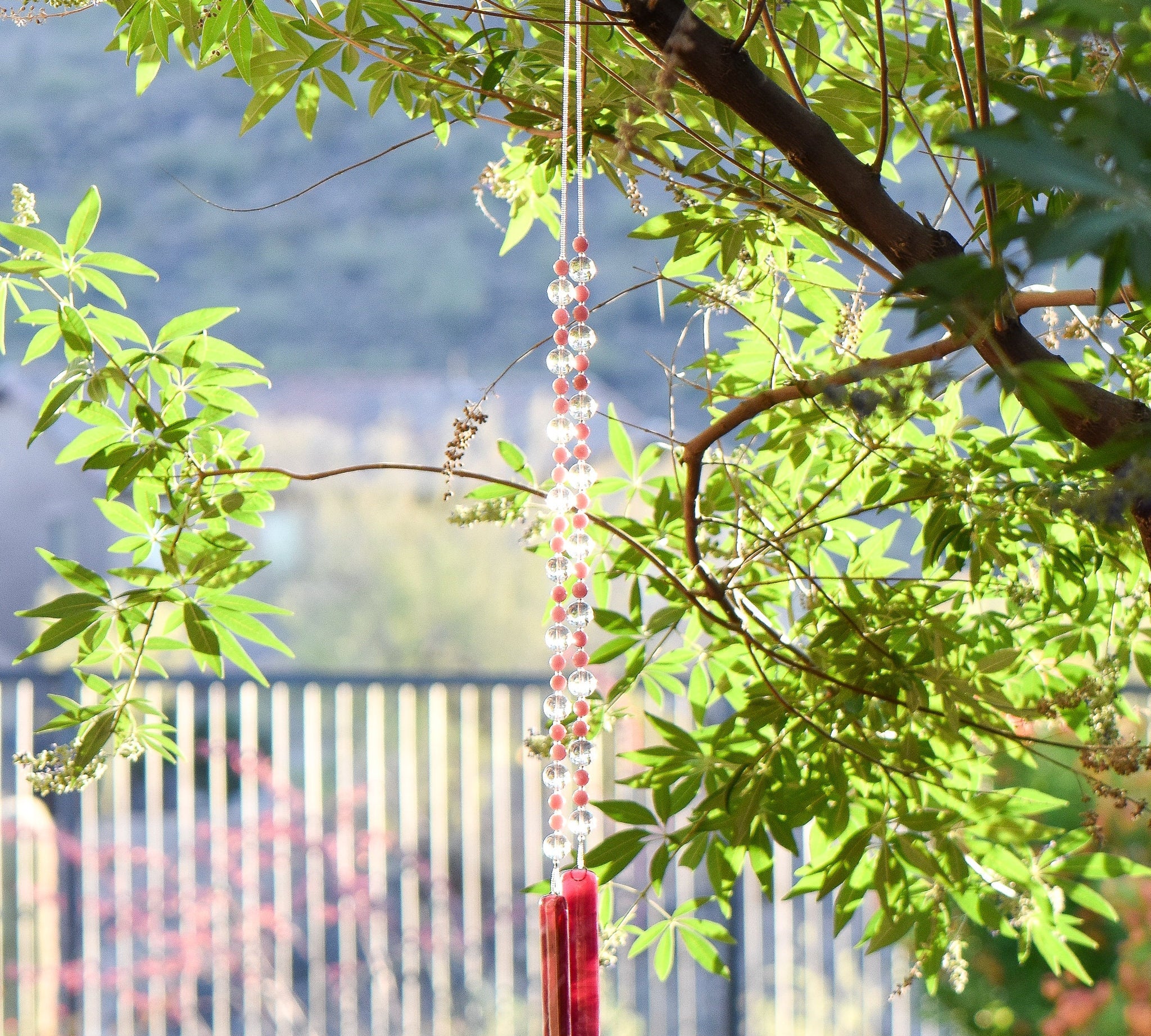 Pale Pink Gemstone Chime