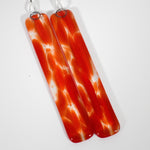 Orange Carnelian Agate Stone Sun-Catcher Wind Chime for Patio, Garden, Balcony