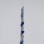 Midnight Blue Agate Sun Catcher Wind Chime - Beautiful Patio Decor