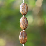 Rustic Iron Jasper Sun Catcher for Car or Window