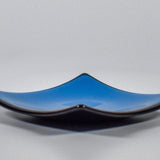 Blue Fused Glass Trinket Tray is Perfect for Organizing your Small Items