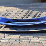 Vibrant Blue and Plum Purple Serving Tray for Cheese or Dessert