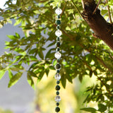 Long Turquoise Magnesite Suncatcher for Window, Patio or Garden - Gift Ready for Housewarming, Thank You, Birthday