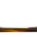 Fused Glass Channel Tray – Transparent Gold & Deep Purple – 12”