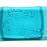 Glass Soap Dish with Fish Design - Various Colors