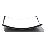 Brightly Colored Fused Glass Trays with Black Trim - 6" Square