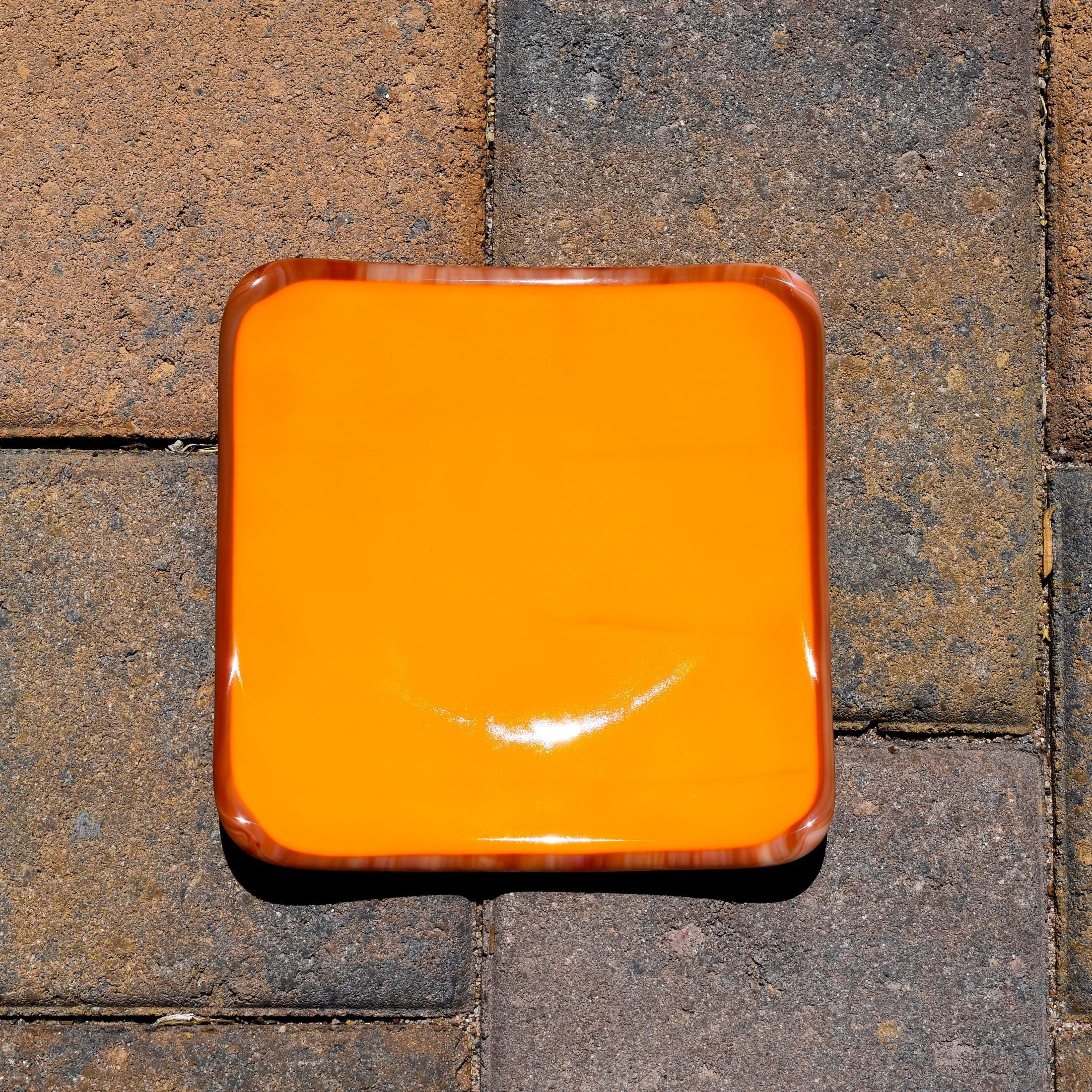 Orange Catchall Tray