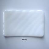 Glass Soap Dish with Wave Design in Various Colors