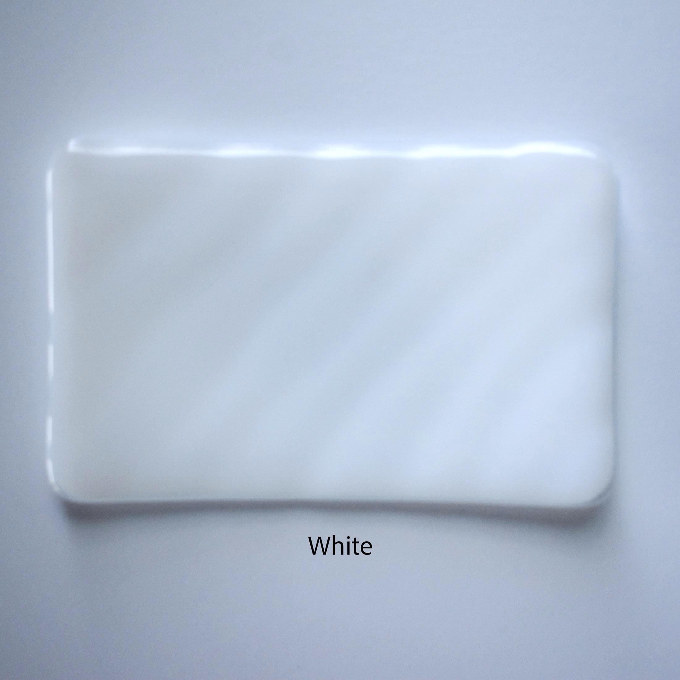 Glass Soap Dish with Wave Design in Various Colors