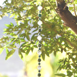 Long Magnesite Stone and Crystal Sun Catcher