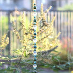 Long Magnesite Stone and Crystal Sun Catcher