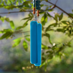 2315 Blue Magnesite and Copper with Turquoise Blue Glass