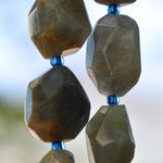 Lodolite Gemstone Outdoor Hanging Decor - 32"