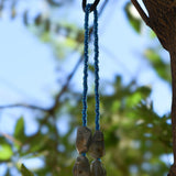 Lodolite Gemstone Outdoor Hanging Decor - 32"