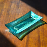 Luminescent Turquoise Green Tray