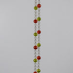 Bright Orange and Lime Green Glass Sun-Catcher Wind Chime for Patio, Porch, Garden or Balcony is a Unique Home Gift